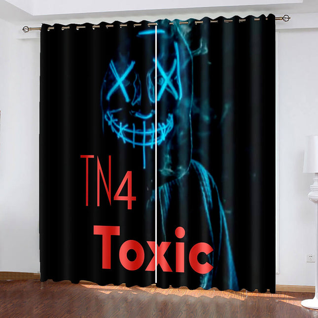Marshmello Curtains Blackout Window Drapes