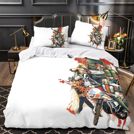 Masked Rider Bedding Set Quilt Cover Without Filler