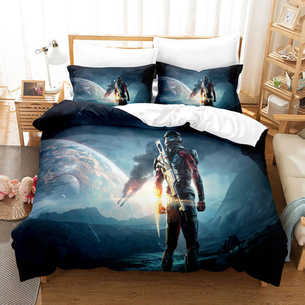 Mass Effect Andromeda Cosplay Bedding Sets