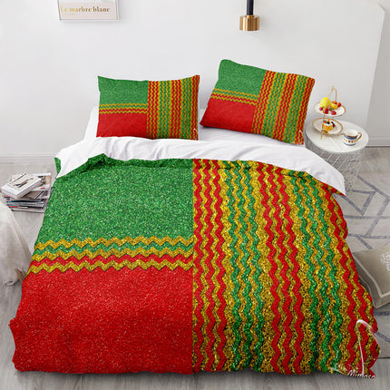 Merry Christmas Bedding Sets Kids Quilt Covers Room Decoration