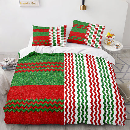 Merry Christmas Bedding Sets Kids Quilt Covers Room Decoration