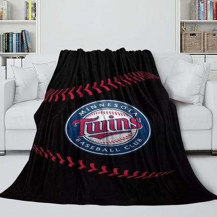 Minnesota Twins Blanket Flannel Throw Room Decoration