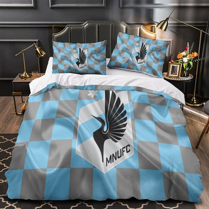 Minnesota United FC Bedding Set Duvet Cover Without Filler