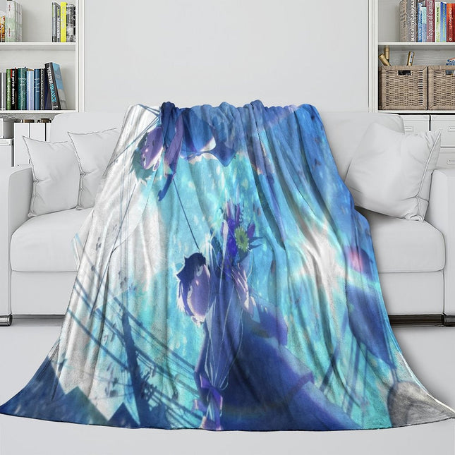 Mob Psycho 100 Blanket Flannel Fleece Throw Room Decoration