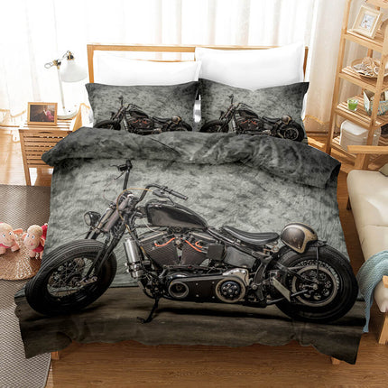 Motocross Dirt Bike Bedding Sets Quilt Covers Without Filler
