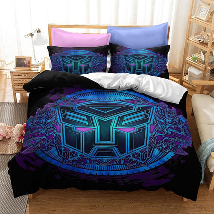 Movie Transformers Optimus Prime Bedding Sets Quilt Cover Without Filler
