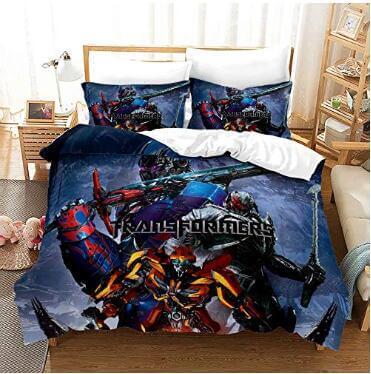 Movie Transformers Optimus Prime Bedding Sets Quilt Cover Without Filler