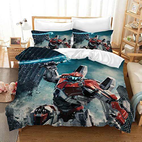 Movie Transformers Optimus Prime Bedding Sets Quilt Cover Without Filler