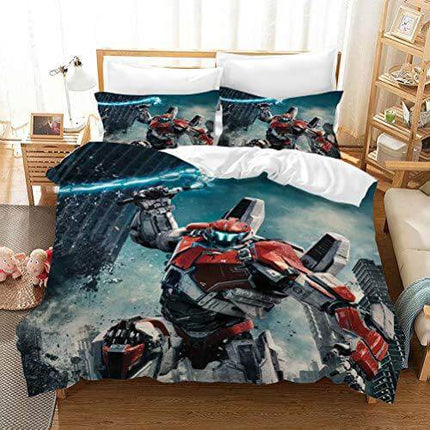 Transformers Optimus Prime Bedding Set Duvet Cover Bed Sets