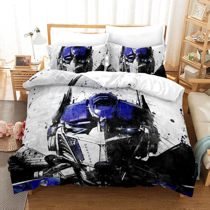 Movie Transformers Optimus Prime Bedding Sets Quilt Cover Without Filler