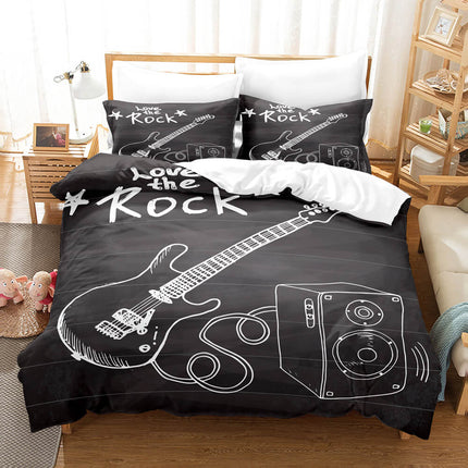 Music Note Bedding Sets Musical Theme Quilt Cover