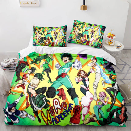 My Hero Academia Bedding Set Kids Quilt Cover