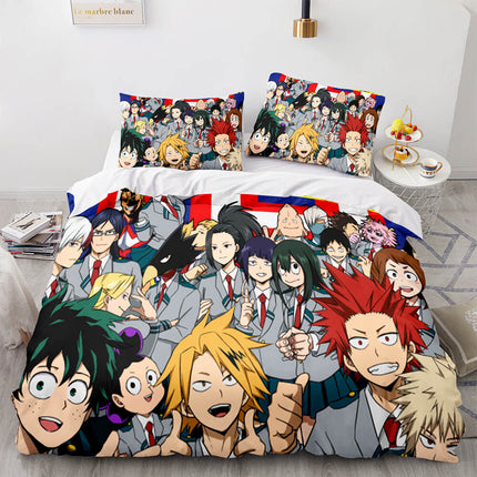 My Hero Academia Bedding Set Kids Quilt Cover