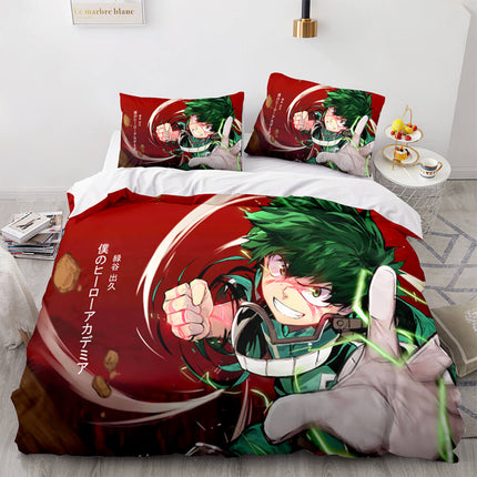 My Hero Academia Bedding Set Cosplay Quilt Covers Without Filler