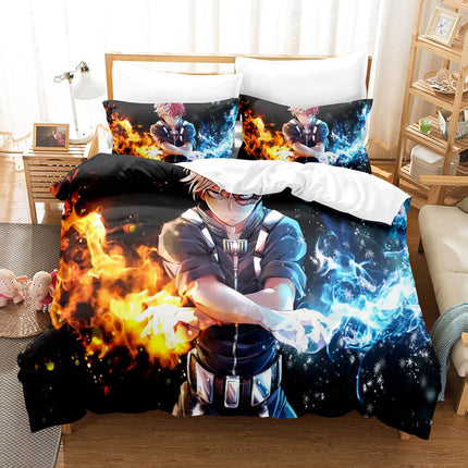 My Hero Academia Cosplay Bedding Set Quilt Cover