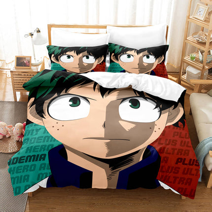 My Hero Academia Cosplay Bedding Set Quilt Cover