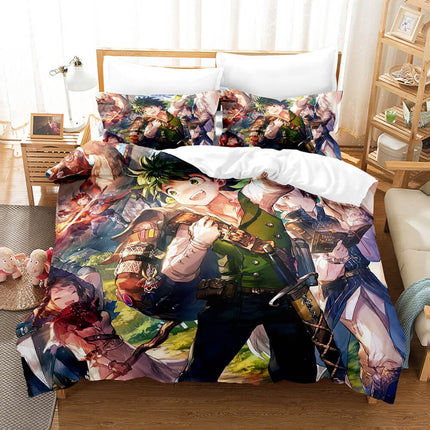 My Hero Academia Cosplay Bedding Set Quilt Cover