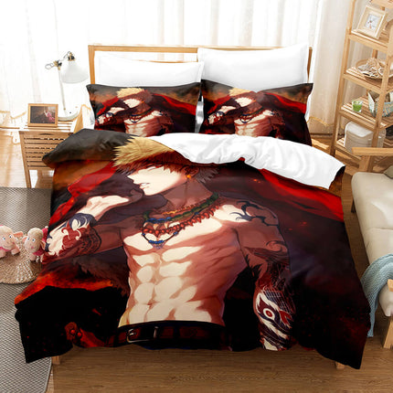 My Hero Academia Cosplay Bedding Set Quilt Cover