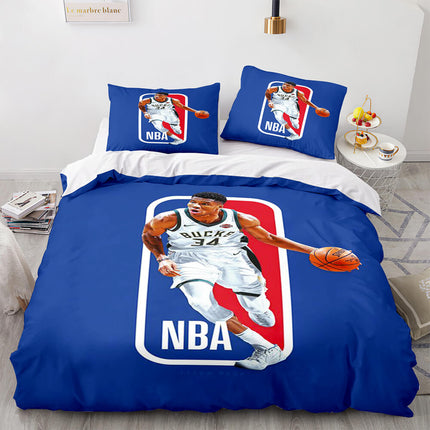 NBA Basketball Super Star Bedding Sets Quilt Covers Without Filler