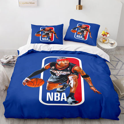 NBA Basketball Super Star Bedding Sets Quilt Covers Without Filler