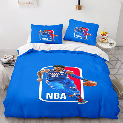 NBA Basketball Super Star Bedding Sets Quilt Covers Without Filler