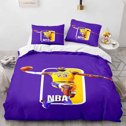 NBA Basketball Super Star Bedding Sets Quilt Covers Without Filler