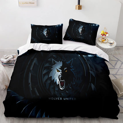 NBA Team Cosplay Bedding Set Kids Quilt Cover