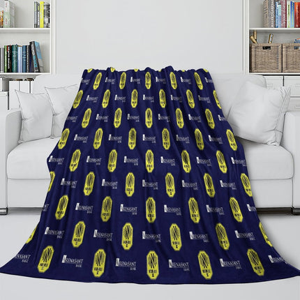 Nashville SC Blanket Flannel Fleece Throw Room Decoration