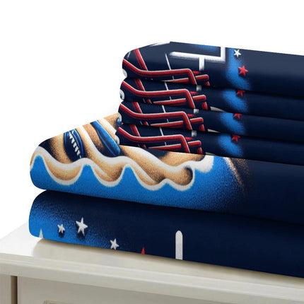 New England Patriots Bedding Set Duvet Cover Without Filler