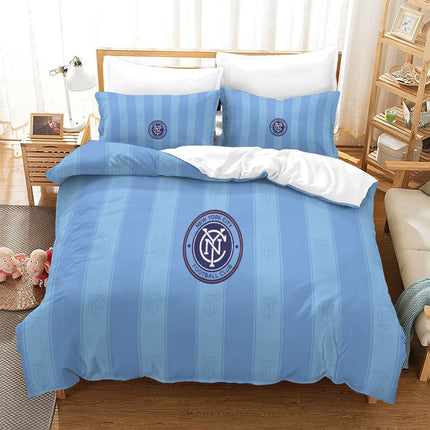 New York City FC Bedding Set Duvet Cover Without Filler