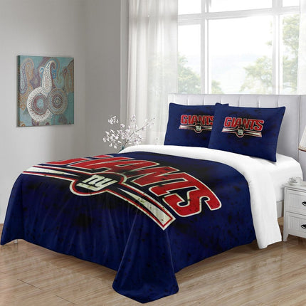 New York Giants Bedding Set Duvet Cover Without Filler