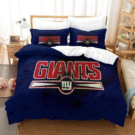 New York Giants Bedding Set Duvet Cover Without Filler