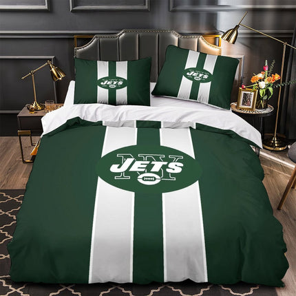 New York Jets Bedding Set Duvet Cover Without Filler
