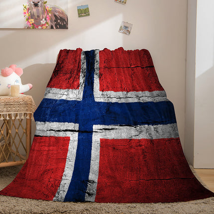 Famous Country National Flag Flannel Fleece Throw Blanket Bedding Sets