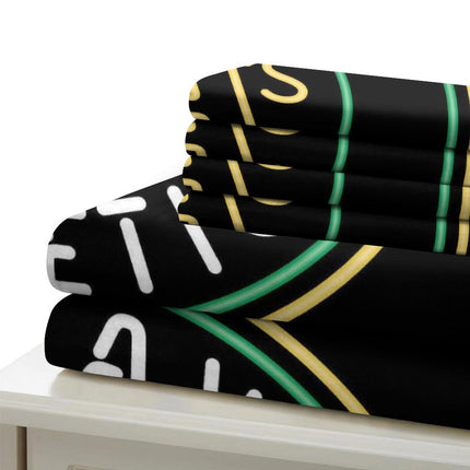 Oakland Athletics Bedding Set Quilt Cover Without Filler