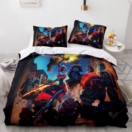 Overwatch Cosplay 3 Piece Bedding Sets Quilt Covers Without Filler