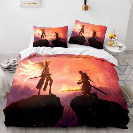 Overwatch Cosplay 3 Piece Bedding Sets Quilt Covers Without Filler