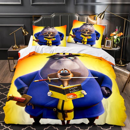 Paws of Fury The Legend of Hank Bedding Set Quilt Duvet