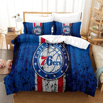 Philadelphia 76ers Bedding Set Duvet Cover Without Filler