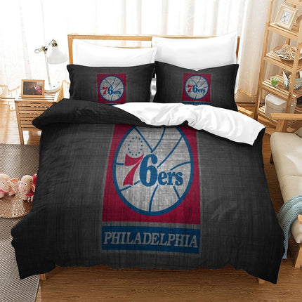 Philadelphia 76ers Bedding Set Duvet Cover Without Filler