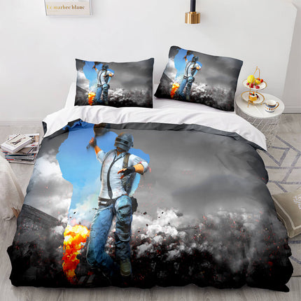 PlayerUnknown's Battlegrounds Cosplay Bedding Sets Quilt Covers Without Filler
