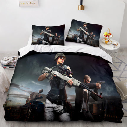 PlayerUnknown's Battlegrounds Cosplay Bedding Sets Quilt Covers Without Filler