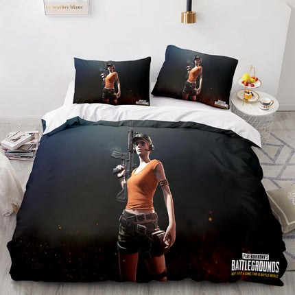 PlayerUnknown's Battlegrounds Cosplay Bedding Sets Quilt Covers Without Filler