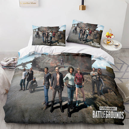 PlayerUnknown's Battlegrounds Cosplay Bedding Sets Quilt Covers Without Filler