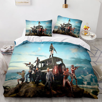 PlayerUnknown's Battlegrounds Cosplay Bedding Sets Quilt Covers Without Filler