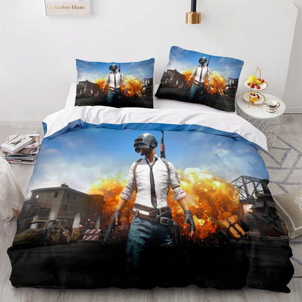 PlayerUnknown's Battlegrounds Cosplay Bedding Sets Quilt Covers Without Filler