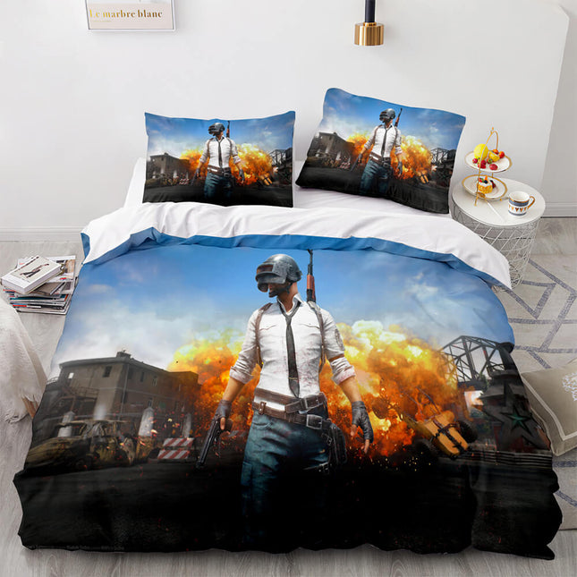 PlayerUnknown's Battlegrounds Cosplay Bedding Sets Quilt Covers Without Filler