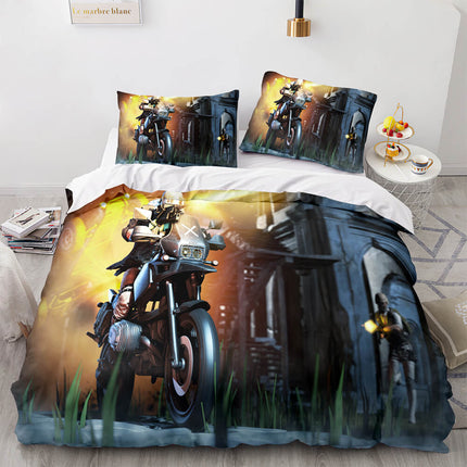 PlayerUnknown's Battlegrounds Cosplay Bedding Sets Quilt Covers Without Filler
