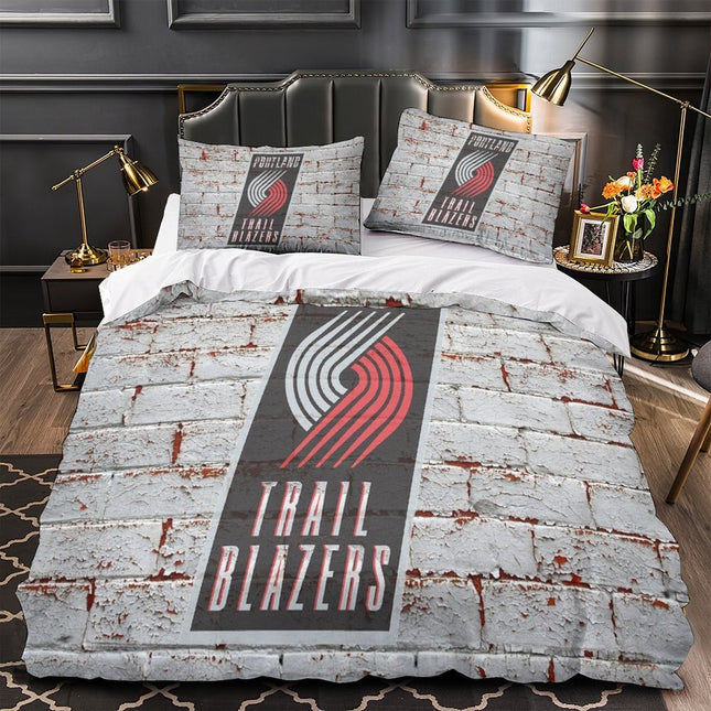 Portland Trail Blazers Bedding Set Duvet Cover Without Filler