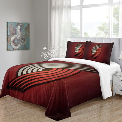 Portland Trail Blazers Bedding Set Duvet Cover Without Filler